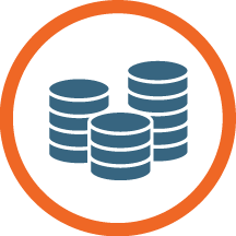 Rebates Graphic of coins