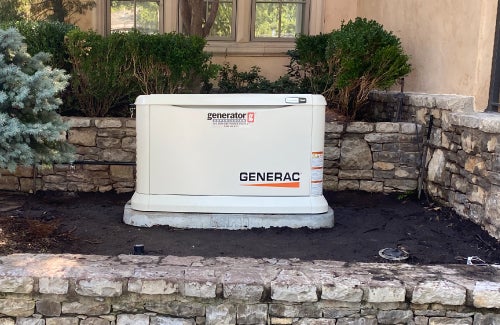 Photo of a Generac Generator.